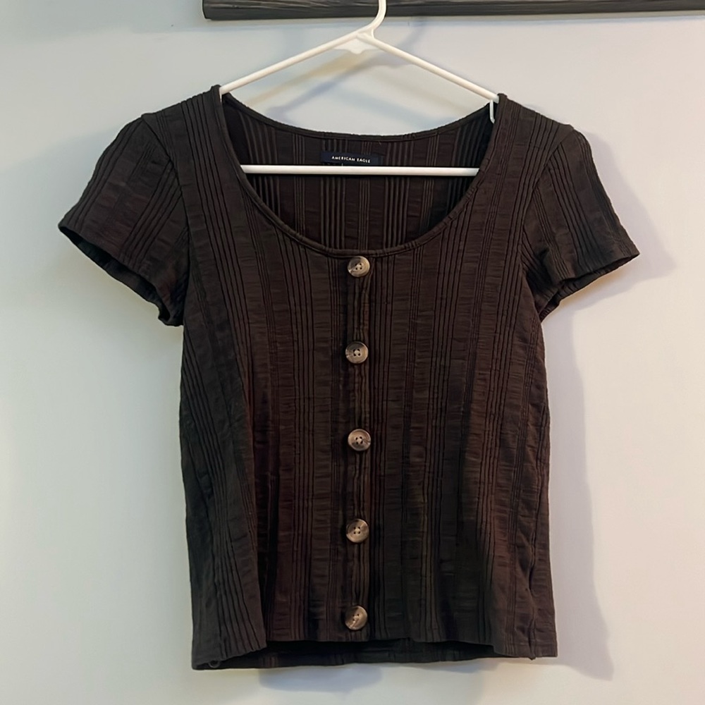 Dark gray American Eagle shirt
